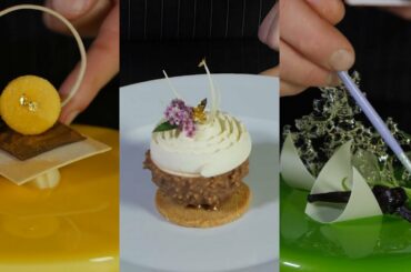 INCREDIBLE pastry skills Italian chef - decor tutorial