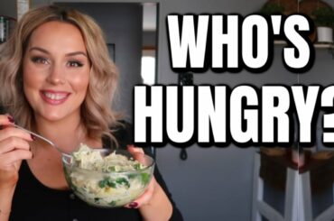 10 MINUTE LOW CARB MEAL / WHAT'S FOR DINNER 2020 / KETO PASTA RECIPE / DANIELA DIARIES