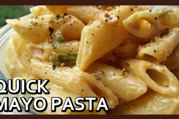 Mayo Pasta Recipe | Mayonnaise Macaroni Recipe | Pasta Recipes with Mayonnaise by Healthy Kadai