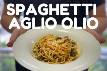 Italian Classic: Aglio Olio