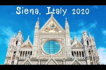 Siena, Italy 2020 Winter
