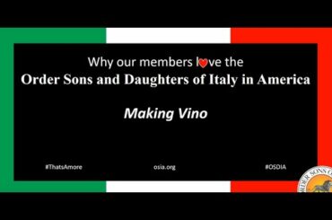 #ThatsAmore: Making Vino