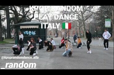 KPOP RANDOM PLAY DANCE in public Italy (Reggio Emilia )
