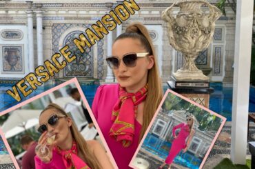 Lunch at the Versace’s Mansion 🥂🍾🍝