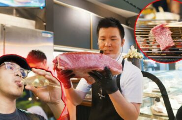 AKU MAKAN WAGYU JAPANESE A5 (paling mahal!) + WINE HALAL