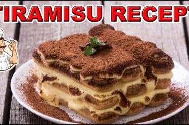 Tiramisu Recipe | How to Make Tiramisu | Classic Italian Dessert Recipe | Italian TIRAMISU