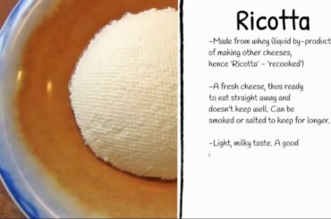 Five Italian Cheeses to try