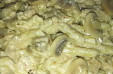 Pasta recipe in white sauce/cheesy pasta very tasty recipe