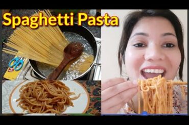 Spaghetti recipe || red sauce pasta || pasta in indian style #recipenreview #myblogs4you