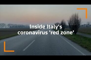 Look at what life is like inside Italy's coronavirus lockdown zone