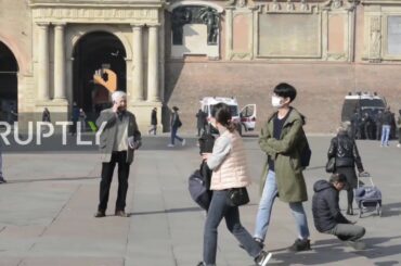 Italy: Bologna streets deserted as Italian coronavirus death toll hits 11