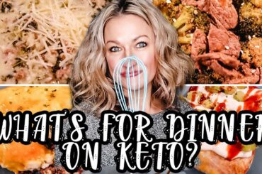 WHAT'S FOR DINNER ON KETO? | WHAT I EAT KETO DIET | Suz and The Crew