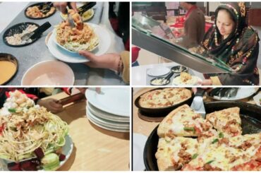 My First Vlog ♥️Weekend Pe Gaye Pizza Hut ! Lekin Ami Ko Pizza Nahi Pasand