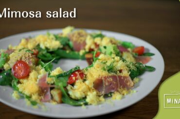 【Eng】How to make a professional Italian food | [Mimosa salad] | Best recipe for the special day