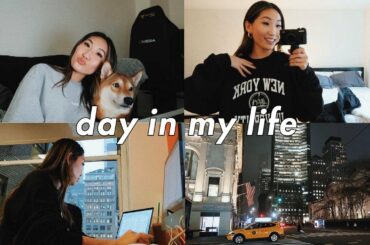 DAY IN MY LIFE | NYU student, finding balance, what I eat