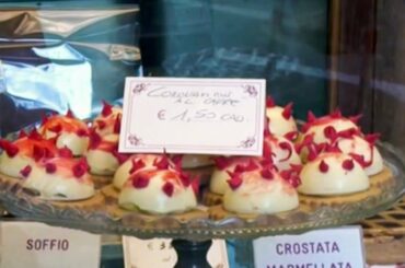 Italian chef makes pastry inspired by COVID-19