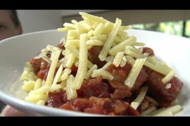 Sausage Salami Pasta Sauce Recipe - Greg's Kitchen