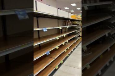 Groceries shortage and panicking situation inside Italy over Wuhan Covid 19