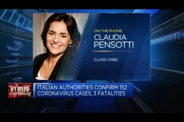 Italian authorities confirm 152 coronavirus cases and 3 deaths | Squawk Box Europe