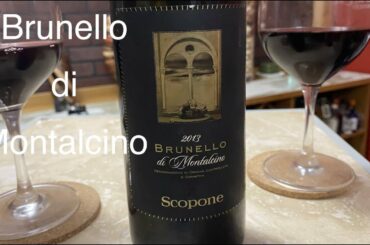 Tasting Wine reviews Fattoria Scopone Brunello di Montalcino