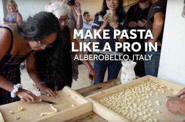 #InsightMoments - Make pasta like a pro in Alberobello, Italy