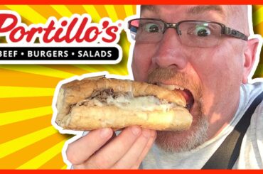 Portillo's ♥ Hot Dog and Italian Beef Sandwich Review plus Drive Thru Experience