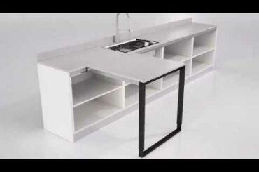 Atim Dinamico+ - Sliding table top for the kitchen | Piano scorrevole lungo la cucina