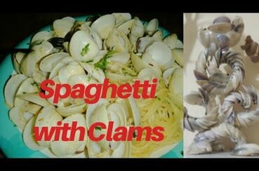 Spagetti with clams(Indo Italian clams receipy)