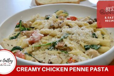 Creamy Chicken Penne Pasta | Quick and Easy Recipe