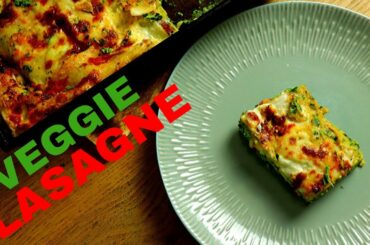 Easy Veggie Lasagne - Spinach and Ricotta Cheese