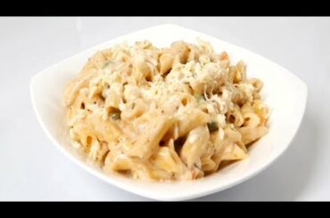 **WHITE SAUCE PASTA**.WHITE SAUCE PASTA RECIPE,PASTA IN WHITE SAUCE.WHITE SAUCE PASTA BY EATS SPICE.