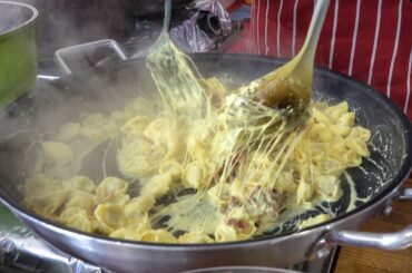 Italian Pasta, Flowing Cheese and More Sauces. London Street Food