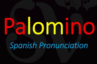 How to Pronounce Palomino? (CORRECTLY) Spanish Wine Grape Pronunciation