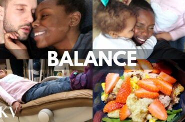 VLOG || BALANCING MOM LIFE, WIFE LIFE & EATING RIGHT + VALENTINE'S DAY RANT