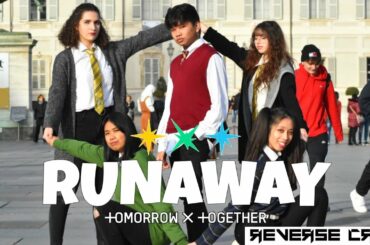 [KPOP IN PUBLIC CHALLENGE] TXT - Run Away (9와 4분의 3 승강장에서 너를 기다려) Dance Cover by Reverse Crew, Italy