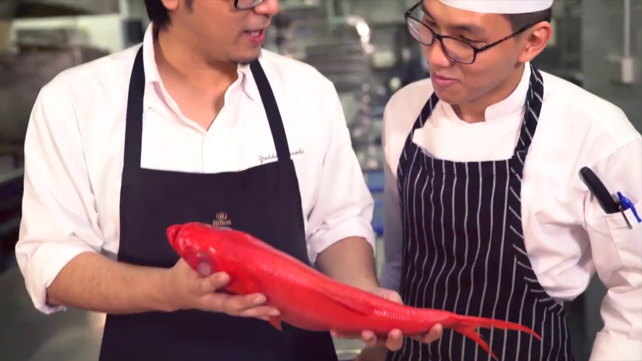 Carpaccio di Kinmedai | il Cielo Carpaccio di Kinmedai | il Cielo