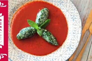 THAT EASY HOMEMADE RICOTTA AND SPINACH DUMPLINGS YOU WILL LOVE! ⎜VEGAN GNOCCHI RECIPE