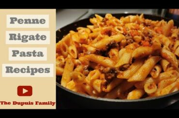 PENNE RIGATE PASTA Recipes || Sol's Kitchen || FILIPINA CANADIAN FAMILY vlog