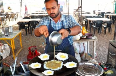 Most Hygenic Roadside Delicious Egg Dish | Egg Bhul bhulaiya | Egg Street Food | Indian Street Food