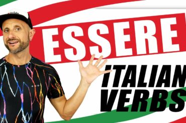 Italian Verb Conjugation: ESSERE in 4 Tenses - Italian Past Tense, Future & more!