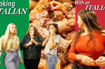 COOKING ITALIAN on New Year's Eve with your favorite SPANISH, ITALIAN, & AMERICAN GIRLS!!!