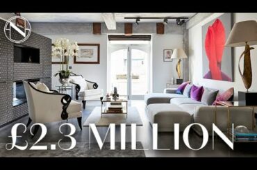 Inside a £2.3 MILLION Stylish Designer Loft in Battersea Park