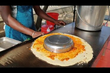 WORLD SECRET DOSA || CHEESE PAV BHAJI DOSA || INDIAN STREET FOOD || @ RS. 90/-