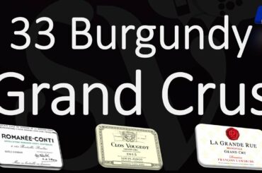 The 33 Grand Cru Wines from Burgundy | Complete List | French Pronunciation