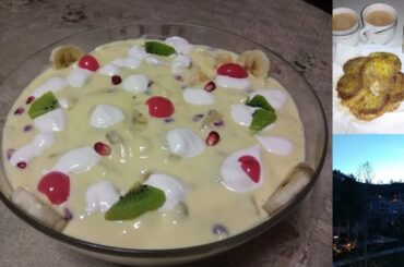 Coronaviruse in Italy😔 pray for us +creamy fruit custard RECIPIE shadioun wala yummy custard  😋