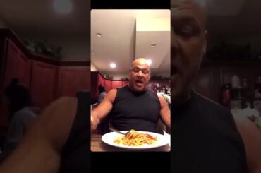 Kurt Angle reinventing how we eat Spaghetti (lol)