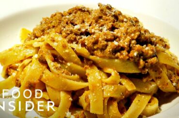 Emilio's Ballato Makes The Best Pasta Bolognese In NYC | Legendary Eats