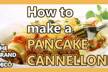 1 MINUTE RECIPE: How to MAKE PANCACKE CANELLONI - Italian Cuisine - EASY WAY