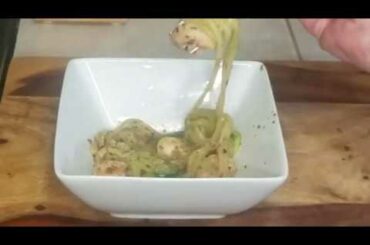 Ninja Foodi Italian Zoodles and Shrimp