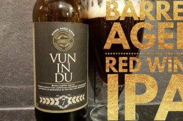 Birrificio Lambrate Vun In Du Red Wine Barrel Aged IPA | Italian Craft Beer Review